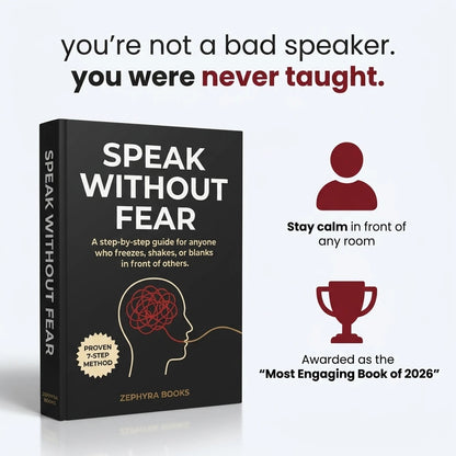 Speak Without Fear │ The 7-Step Method for Staying Calm Under Pressure