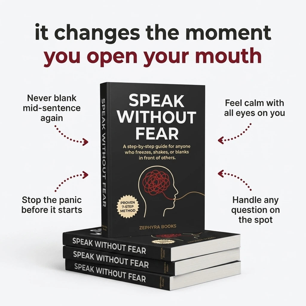 Speak Without Fear │ The 7-Step Method for Staying Calm Under Pressure